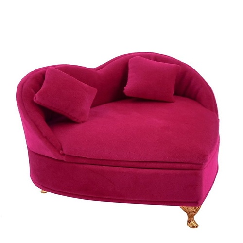 

ARYA HOME COLLECTION Шкатулка из велюр Heart, Шкатулка из велюр Heart