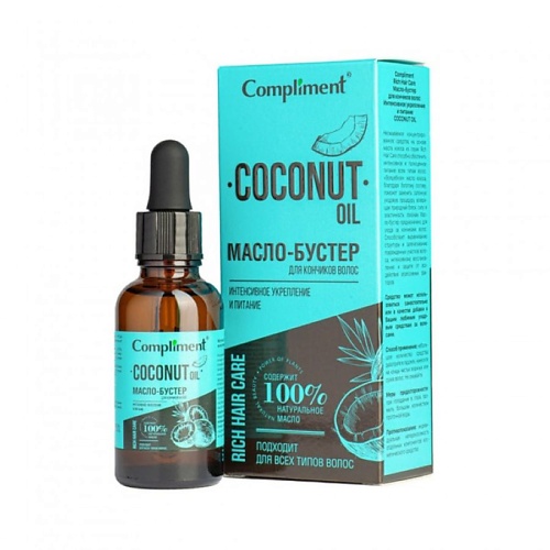 

COMPLIMENT Масло-бустер для кончиков волос интенсивное укрепление и питание Rich Hair Care 27, Масло-бустер для кончиков волос интенсивное укрепление и питание Rich Hair Care