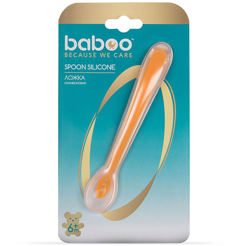 

BABOO Ложка из силикона 6 мес+ 1.0, Ложка из силикона 6 мес+