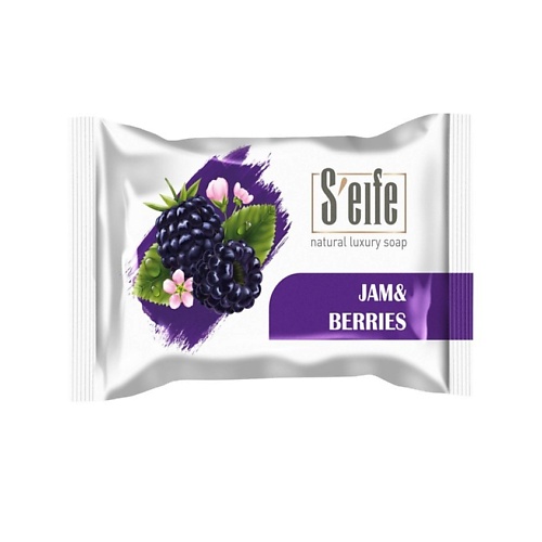 

КМЗ Мыло туалетное натуральное Jam&Berries S'EIFE, Мыло туалетное натуральное Jam&Berries S'EIFE