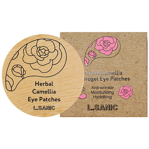 

LSANIC L.SANIC Патчи для глаз гидрогелевые с экстрактом камелии, L.SANIC Патчи для глаз гидрогелевые с экстрактом камелии