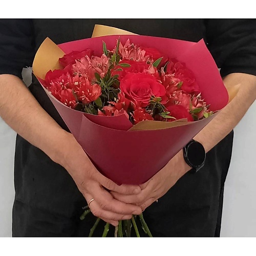 

VORNIKOV BOUQUETS Букет с альстромерией Аура, Букет с альстромерией Аура
