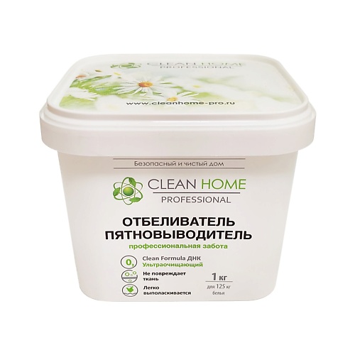 

CLEAN HOME Отбеливатель-пятновыводитель, экспресс-эффект 1000, Отбеливатель-пятновыводитель, экспресс-эффект