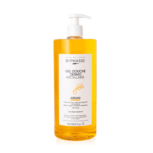 

BYPHASSE Мицеллярный гель для душа ARGAN 1000.0, Мицеллярный гель для душа ARGAN
