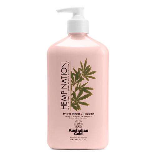 

AUSTRALIAN GOLD Крем для тела Hemp Nation Peach & Hibiscus Body lotion, Крем для тела Hemp Nation Peach & Hibiscus Body lotion