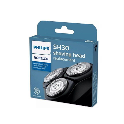   Лэтуаль PHILIPS Сменные бритвенные головки Series 3000, 2000, 1000 and Click Style