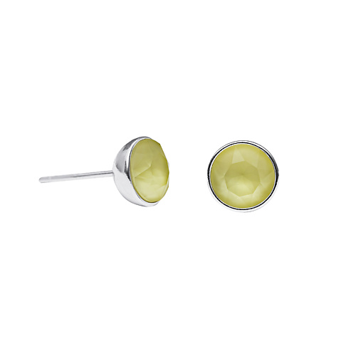 

FIORE LUNA Пусеты Crystal Powder Yellow, Пусеты Crystal Powder Yellow