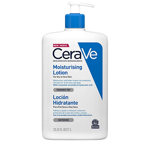 

CERAVE Лосьон увлажняющий с церамидами For Dry to Very Dry Skin 1000.0, Лосьон увлажняющий с церамидами For Dry to Very Dry Skin