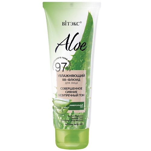 

ВИТЭКС Увлажняющий ВВ-флюид для лица ALOE 97% 50.0, Увлажняющий ВВ-флюид для лица ALOE 97%