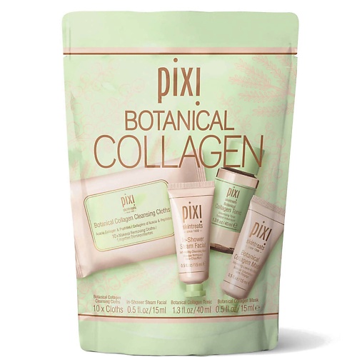 

PIXI Набор для ухода за лицом Botanical Collagen, Набор для ухода за лицом Botanical Collagen