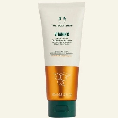 

THE BODY SHOP Мягко отшелушивающий гель для умывания Vitamin C Daily Glow 100.0, Мягко отшелушивающий гель для умывания Vitamin C Daily Glow
