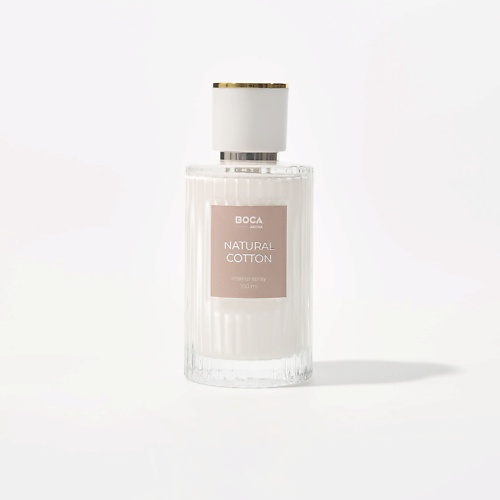 

BOCA AROMA Парфюмированный спрей для дома NATURAL COTTON 100.0, Парфюмированный спрей для дома NATURAL COTTON