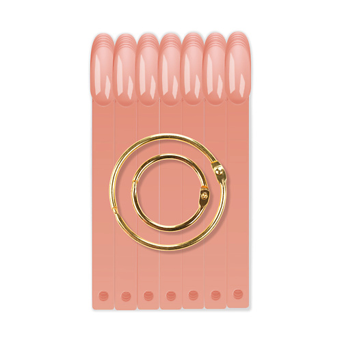 

NAIL CLUB Типсы на кольце, форма миндаль, цвет камуфлирующий, Типсы на кольце, форма миндаль, цвет камуфлирующий