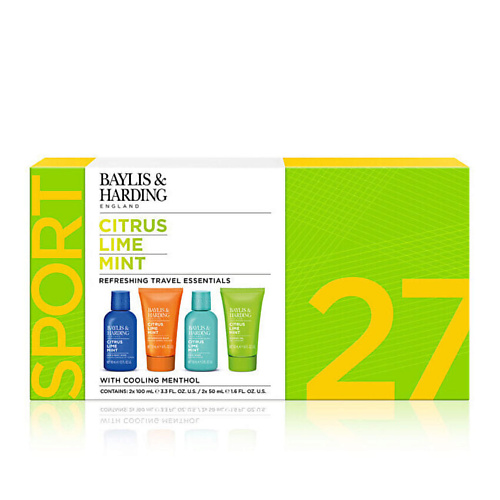 

BAYLIS&HARDING BAYLIS & HARDING Набор для путешествий Lime & Mint, BAYLIS & HARDING Набор для путешествий Lime & Mint