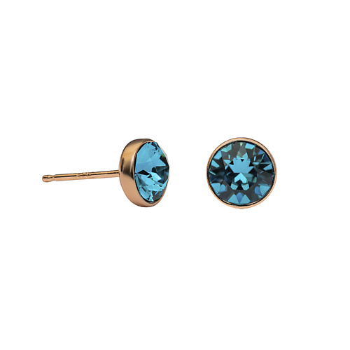 

FIORE LUNA Пусеты Denim Blue, Пусеты Denim Blue