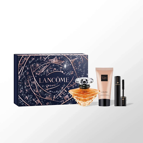 

LANCOME Набор Tresor: Парфюмерная вода + Лосьон для тела + Тушь Hypnose, Набор Tresor: Парфюмерная вода + Лосьон для тела + Тушь Hypnose