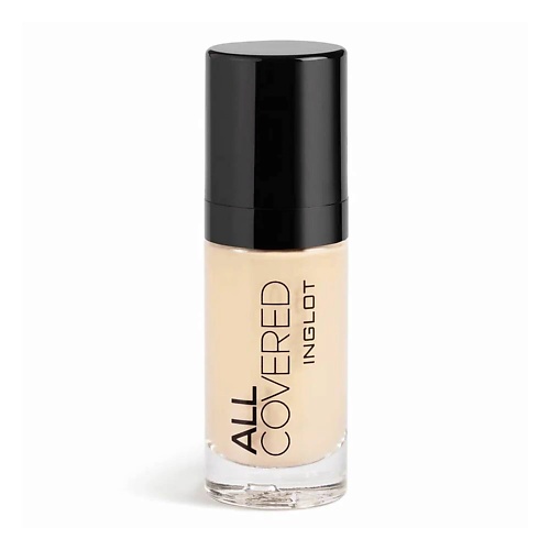 

INGLOT Тональный крем All covered плотный натуральный финиш, Тональный крем All covered плотный натуральный финиш