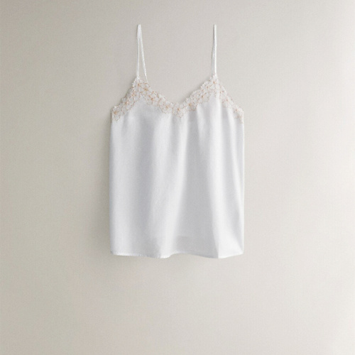 

ZARA HOME Топ с вышитым цветочным узором., Топ с вышитым цветочным узором.