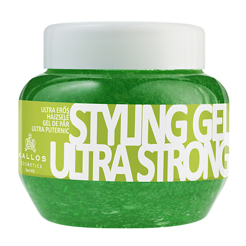 

KALLOS COSMETICS Гель для укладки волос Ultra Strong, ультрасильной фиксации, с провитамином В5 275.0, Гель для укладки волос Ultra Strong, ультрасильной фиксации, с провитамином В5