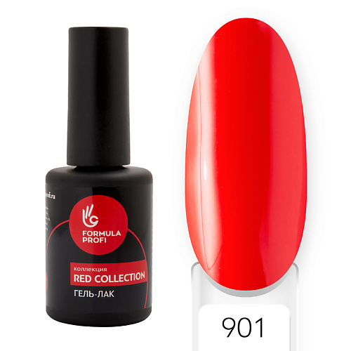 

FORMULA PROFI Гель-лак "Формула цвета", Red collection №901, Гель-лак "Формула цвета", Red collection №901