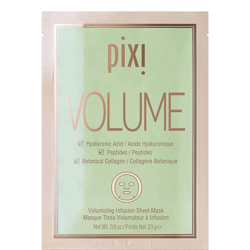 

PIXI Мгновенно подтягивающая тканевая маска Volume 69.0, Мгновенно подтягивающая тканевая маска Volume