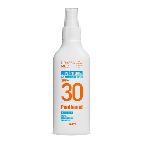 

KRASSA Спрей-защита для безопасного загара SPF 30+ 150.0, Спрей-защита для безопасного загара SPF 30+