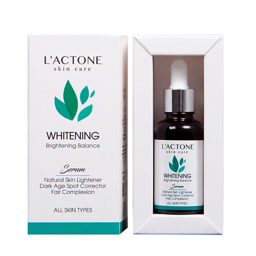 

L'ACTONE Сыворотка для лица WHITENING 30.0, Сыворотка для лица WHITENING