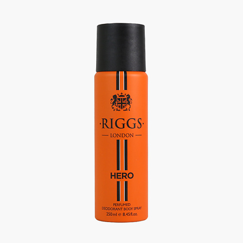 

RIGGS Дезодорант-спрей для тела мужской Hero, Дезодорант-спрей для тела мужской Hero