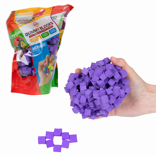 

1TOY Конструктор-пластилин GUMMY BLOCKS 1.0, Конструктор-пластилин GUMMY BLOCKS