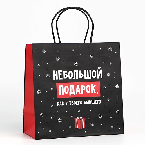 

ДАРИТЕ СЧАСТЬЕ Пакет подарочный "Небольшой подарок", Пакет подарочный "Небольшой подарок"