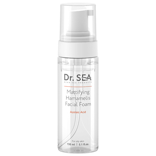 DR. SEA Dr. Sea Пена для лица матирующая с гамамелисом и азелаиновой кислотой 150.0