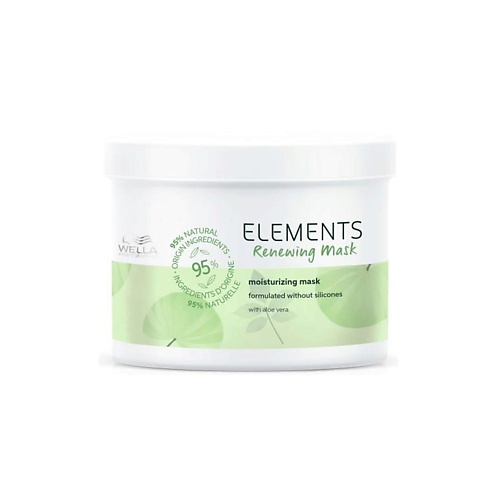 

WELLA PROFESSIONALS Обновляющая увлажняющая маска ELEMENTS. 500.0, Обновляющая увлажняющая маска ELEMENTS.