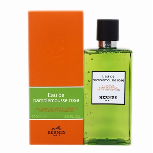 

HERMÈS HERMES Парфюмированный шампунь-гель для душа Eau De Pamplemousse Rose 200.0, HERMES Парфюмированный шампунь-гель для душа Eau De Pamplemousse Rose