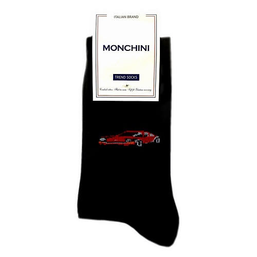 

MONCHINI Носки мужские черные "Машина", Носки мужские черные "Машина"