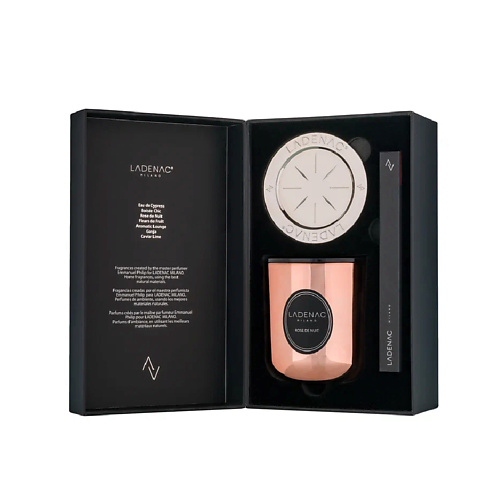 

LADENAC Свеча Urban senses Rose gold Rose de nuit 500.0, Свеча Urban senses Rose gold Rose de nuit