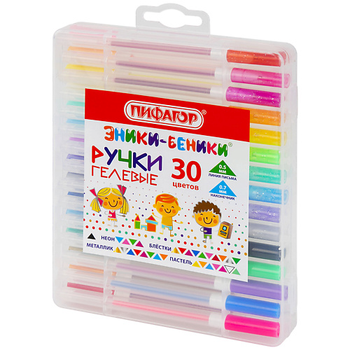 

ПИФАГОР Ручки гелевые ЭНИКИ-БЕНИКИ 30.0, Ручки гелевые ЭНИКИ-БЕНИКИ