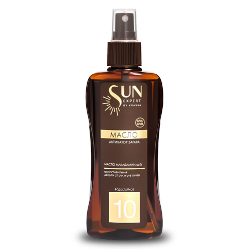 Средства для загара KRASSA SUN EXPERT Масло для безопасного загара SPF 50 с маслом Маной 180.0