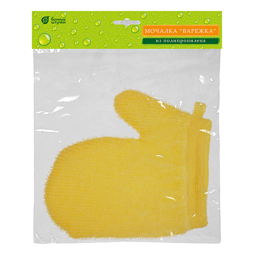 

БАННЫЕ ШТУЧКИ Мочалка из полипропилена, варежка, Мочалка из полипропилена, варежка