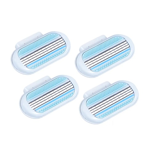 

WILDER Сменные кассеты лезвия для женской бритвы совместимые с популярным брендом 4.0, Сменные кассеты лезвия для женской бритвы совместимые с популярным брендом