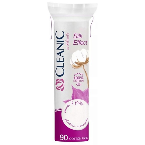 

CLEANIC Silk Effect Гигиенические ватные диски 90.0, Silk Effect Гигиенические ватные диски