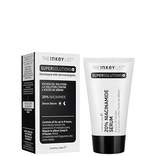 

THE INKEY LIST Себорегулирующая сыворотка SuperSolutions 20% Niacinamide , сужающая поры 30.0, Себорегулирующая сыворотка SuperSolutions 20% Niacinamide , сужающая поры