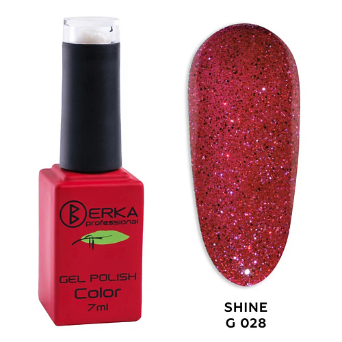 

BERKA Гель-лак для ногтей Shine G, Гель-лак для ногтей Shine G