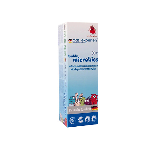 

DAS EXPERTEN Зубная паста BUDDY MICROBIES 0+ 50.0, Зубная паста BUDDY MICROBIES 0+