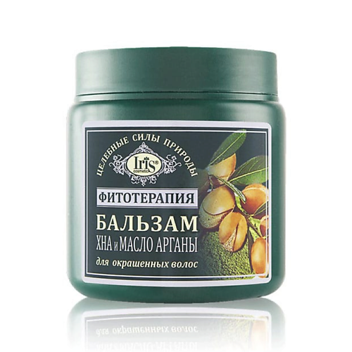 IRIS COSMETIC Бальзам для волос Хна и масло арганы Фитотерапия 5000 230₽