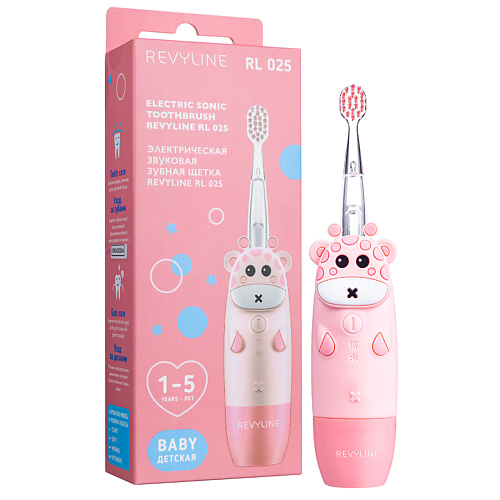 

REVYLINE Электрическая звуковая зубная щётка RL 025 Baby, Электрическая звуковая зубная щётка RL 025 Baby