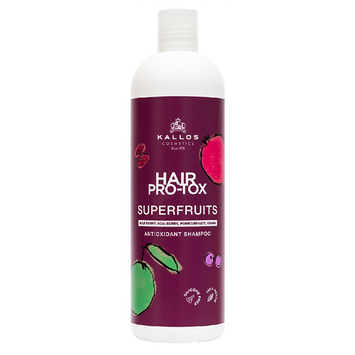

KALLOS COSMETICS Pro-Tox Superfruits Шампунь для всех типов волос 1000.0, Pro-Tox Superfruits Шампунь для всех типов волос