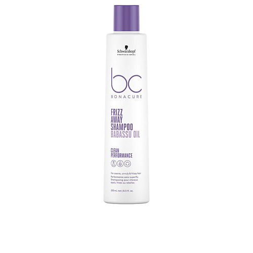 

BONACURE Шампунь для непослушных и вьющихся волос Frizz Away 250.0, Шампунь для непослушных и вьющихся волос Frizz Away