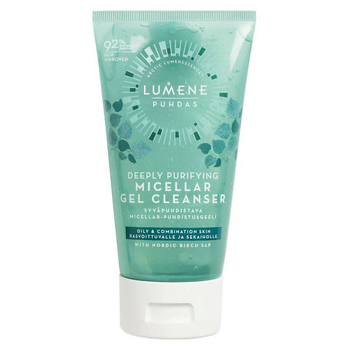 

LUMENE Глубоко очищающий мицеллярный гель для умывания Deeply Purifying Cleanser 150.0, Глубоко очищающий мицеллярный гель для умывания Deeply Purifying Cleanser