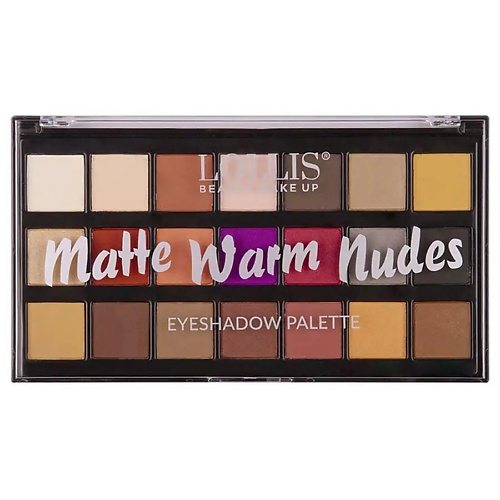 LOLLIS Тени для век Warm Nudes Eyeshadow Palette 21 Colors 530₽