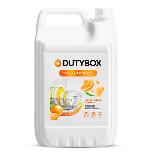 

DUTYBOX Гель для мытья посуды Мандарин 5000.0, Гель для мытья посуды Мандарин